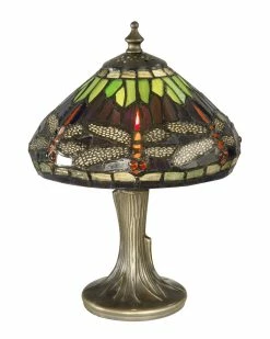 Hot Sale π Dale Tiffany Dragonfly Table Lamp Home Table & Desk Lamps π₯°