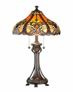 Budget 🤩 Dale Tiffany Bellas Table Lamp Home Table & Desk Lamps 🔥