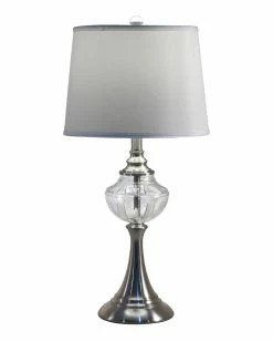 Best reviews of ⭐ Dale Tiffany Harper 24% Lead Hand Cut Crystal Table Lamp Home Table & Desk Lamps ✔️