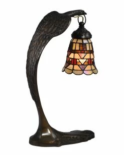 Top 10 π Dale Tiffany Falcon Brass Accent Table Lamp Home Table & Desk Lamps π―