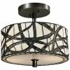 Budget 🔥 Dale Tiffany Willow Cottage Semi Flush Mount Home Sconces & Wall Mounts ✔️