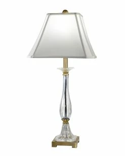 Best reviews of 𧨠Dale Tiffany Tapani 24% Lead Hand Cut Crystal Table Lamp Home Table & Desk Lamps π