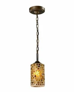 Hot Sale π Dale Tiffany Knighton Mosaic Mini Pendant Home Ceiling Lighting π