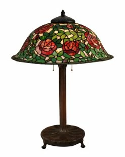 Best deal π― Dale Tiffany Rose Bush Bronze Table Lamp Home Table & Desk Lamps π§¨
