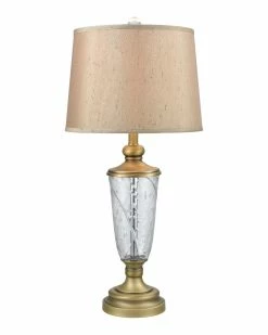 Best reviews of ⭐ Dale Tiffany Cathedral 24% Lead Hand Cut Crystal Table Lamp Home Table & Desk Lamps 👍