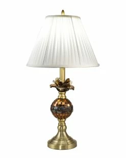 Best Sale β Dale Tiffany Rose Bloom Mosaic Art Glass Table Lamp Home Table & Desk Lamps π₯°