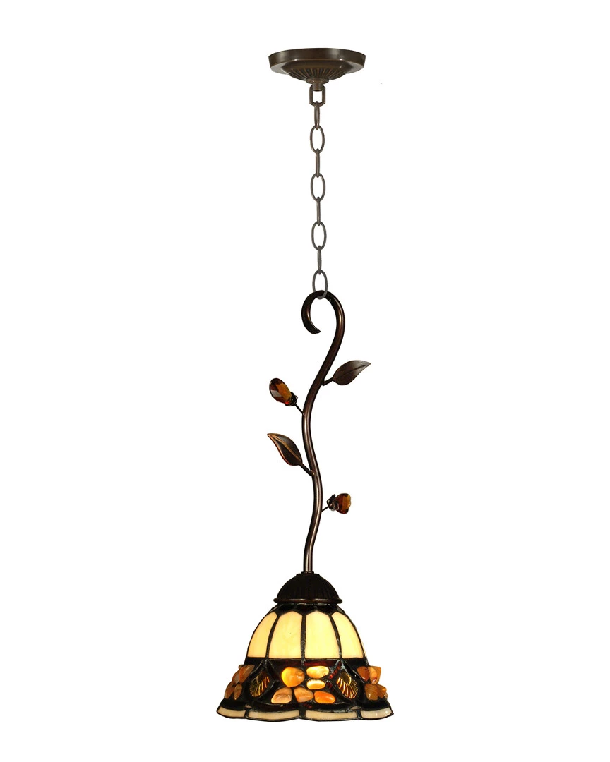 Brand new ❤️ Dale Tiffany Pebble Stone Mini Pendant Home Ceiling Lighting ⭐ 1 Brand new ❤️ Dale Tiffany Pebble Stone Mini Pendant Home Ceiling Lighting ⭐