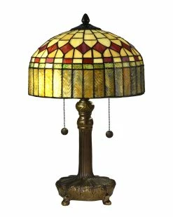 Flash Sale 🔥 Dale Tiffany Mayor Island Table Lamp Home Table & Desk Lamps 🧨