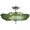 Deals 🧨 Dale Tiffany Waterfront Hand Blown Art Glass Semi Flush Mount Home Sconces & Wall Mounts 💯