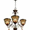 Wholesale 🛒 Dale Tiffany Peony 3-Light Hanging Fixture Home Ceiling Lighting 🔔