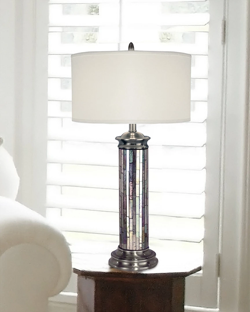 Cheap π₯° Dale Tiffany Silver Art Mosaic Art Glass Table Lamp Home Table & Desk Lamps π 2 Cheap π₯° Dale Tiffany Silver Art Mosaic Art Glass Table Lamp Home Table & Desk Lamps π - Image 2