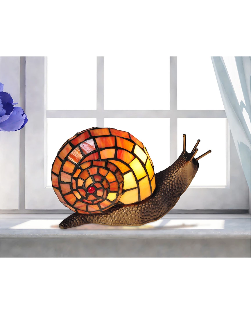 Deals π Dale Tiffany Snail Accent Table Lamp Home Table & Desk Lamps βοΈ 2 Deals π Dale Tiffany Snail Accent Table Lamp Home Table & Desk Lamps βοΈ - Image 2