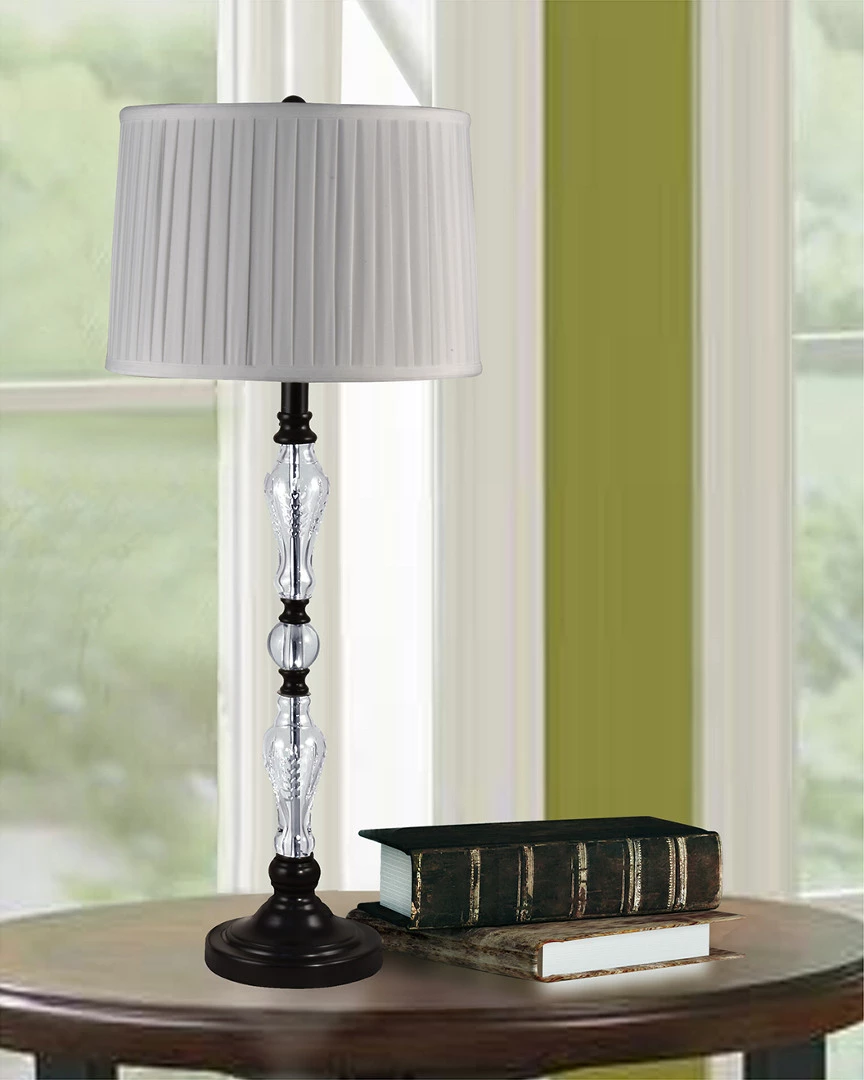 Hot Sale π Dale Tiffany Theola 24% Lead Hand Cut Crystal Table Lamp Home Table & Desk Lamps π 2 Hot Sale π Dale Tiffany Theola 24% Lead Hand Cut Crystal Table Lamp Home Table & Desk Lamps π - Image 2