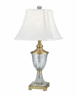 Brand new π Dale Tiffany Walker 24% Lead Hand Cut Crystal Table Lamp Home Table & Desk Lamps βοΈ