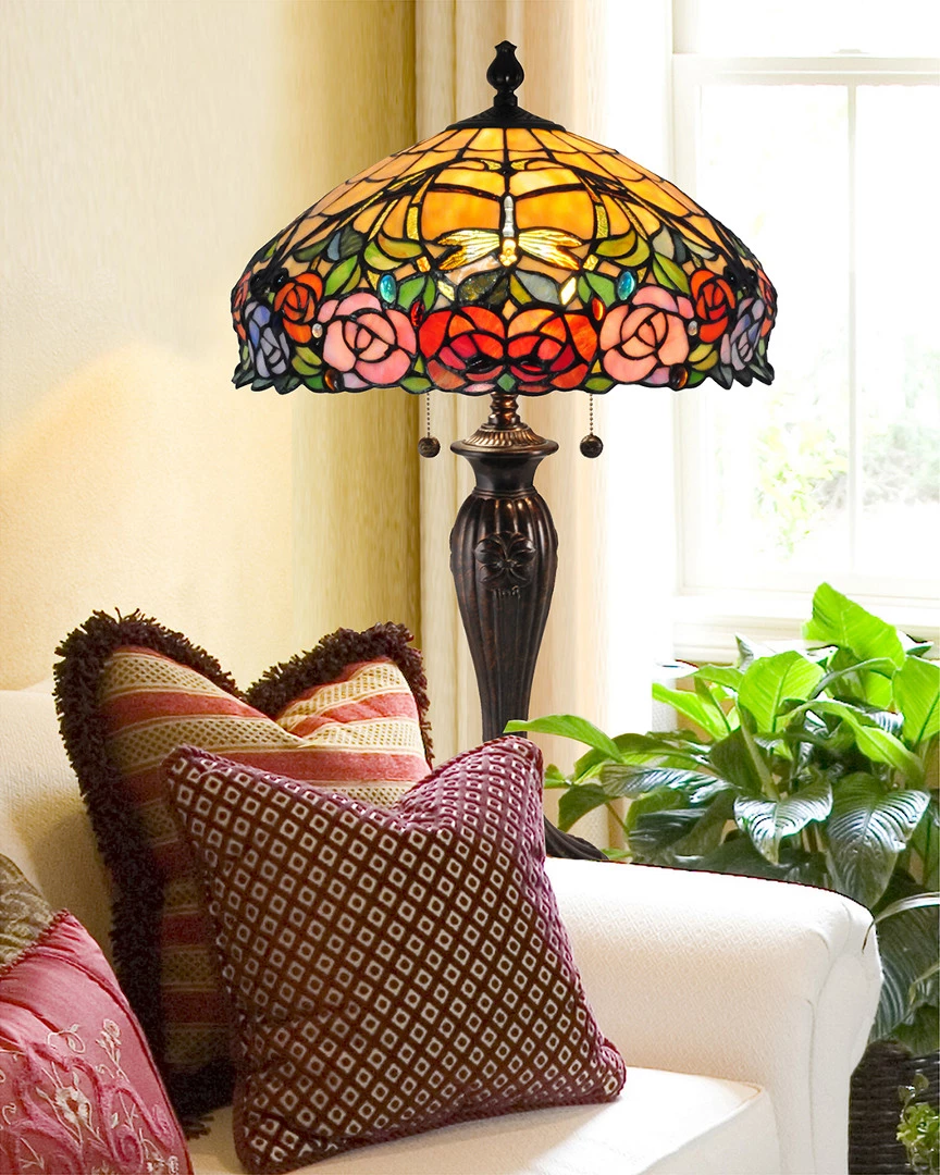 Cheap β Dale Tiffany Zenia Rose Table Lamp Home Table & Desk Lamps π 2 Cheap β Dale Tiffany Zenia Rose Table Lamp Home Table & Desk Lamps π - Image 2