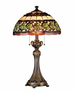 Coupon 💯 Dale Tiffany Aldridge Table Lamp Home Table & Desk Lamps 🔔