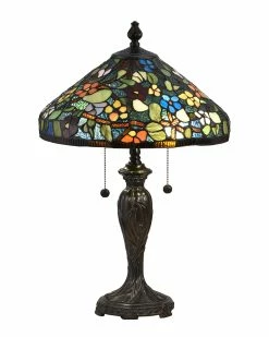 Outlet β¨ Dale Tiffany Southern Floral Table Lamp Home Table & Desk Lamps π