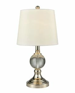 Flash Sale π Dale Tiffany Chartham Hand Cut Crystal Table Lamp Home Table & Desk Lamps β€οΈ