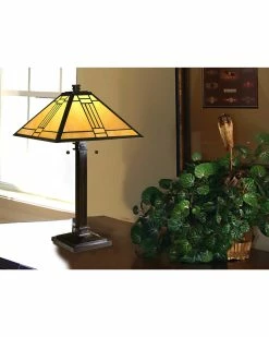 Outlet 🌟 Dale Tiffany Noir Mission Table Lamp Home Table & Desk Lamps ⌛ -Cheap Dale Tiffany Store 3050501637 RLLZ 2