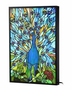 Best Sale π€© Dale Tiffany Peacock LED Wall Fixture Home Sconces & Wall Mounts β€οΈ