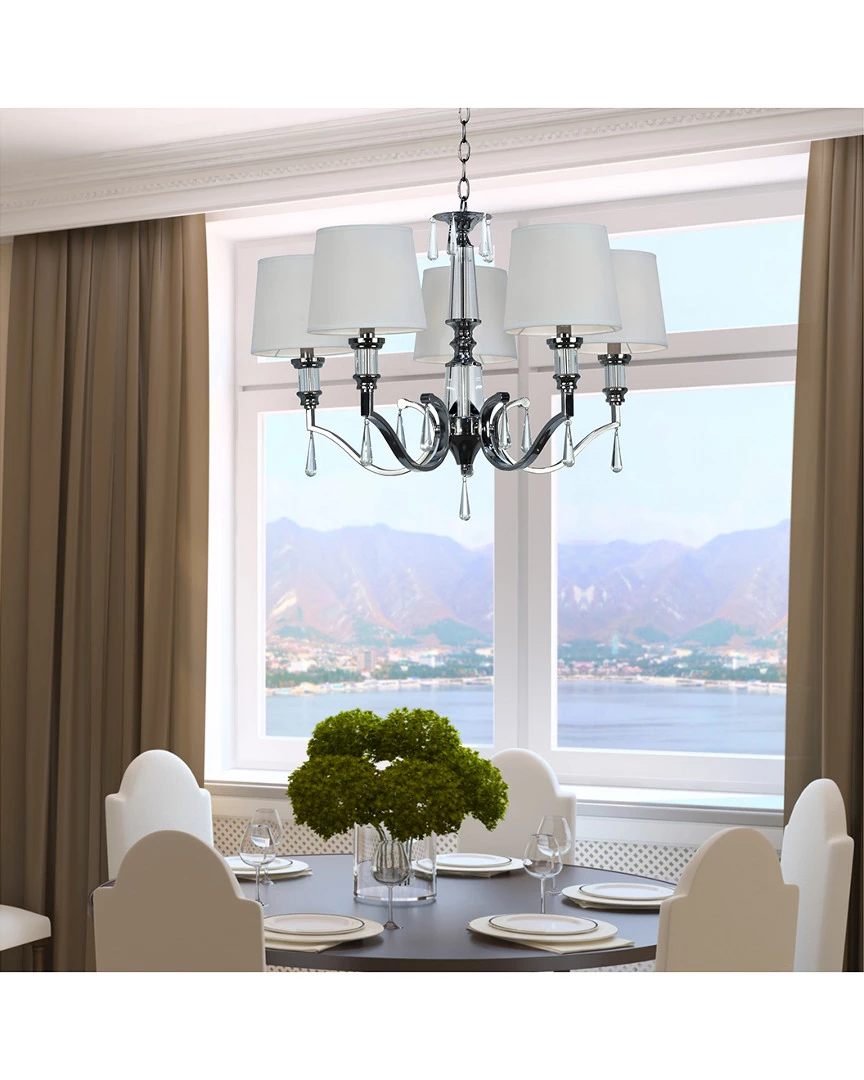 Cheapest π Dale Tiffany Eliza 5-Light Crystal Chandelier Home Ceiling Lighting π 2 Cheapest π Dale Tiffany Eliza 5-Light Crystal Chandelier Home Ceiling Lighting π - Image 2