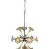 Best Sale 🥰 Dale Tiffany Yuri 6-Light Hand Blown Art Glass Chandelier Home Ceiling Lighting 🛒