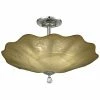 Top 10 ⭐ Dale Tiffany Beige Feather Hand Blown Art Glass Semi Flush Mount Home Sconces & Wall Mounts 🎁