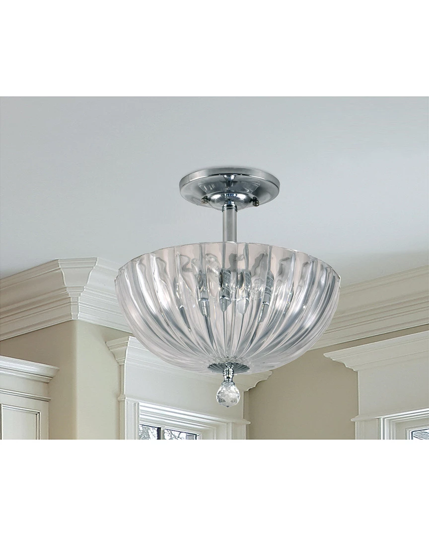 Outlet π Dale Tiffany Sereno Crystal Semi Flush Mount Home Sconces & Wall Mounts π 2 Outlet π Dale Tiffany Sereno Crystal Semi Flush Mount Home Sconces & Wall Mounts π - Image 2