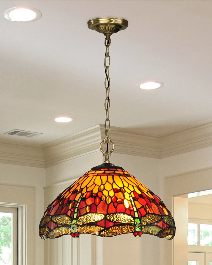 Wholesale ⌛ Dale Tiffany Reves Dragonfly Hanging Fixture Home Ceiling Lighting ✔️ 2 Wholesale ⌛ Dale Tiffany Reves Dragonfly Hanging Fixture Home Ceiling Lighting ✔️ - Image 2