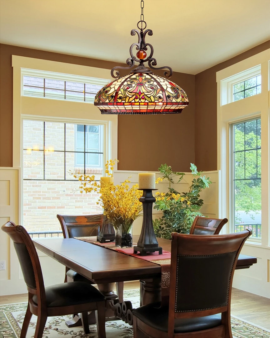 Best deal ✔️ Dale Tiffany Boehme Pendant Home Ceiling Lighting ⌛ 2 Best deal ✔️ Dale Tiffany Boehme Pendant Home Ceiling Lighting ⌛ - Image 2