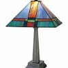 Outlet 🌟 Dale Tiffany Tranquility Mission Table Lamp Home Table & Desk Lamps ✔️