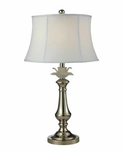 Wholesale 🎁 Dale Tiffany White Crystal Flower Table Lamp Home Table & Desk Lamps 👏