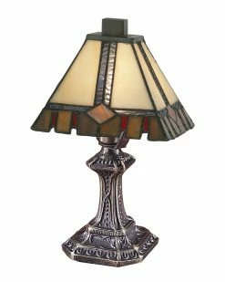 Deals 😍 Dale Tiffany Castle Cut Accent Table Lamp Home Table & Desk Lamps ✔️