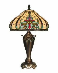 Flash Sale π Dale Tiffany Topaz Baroque Table Lamp Home Table & Desk Lamps π