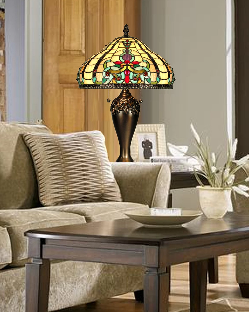 Flash Sale π Dale Tiffany Topaz Baroque Table Lamp Home Table & Desk Lamps π 2 Flash Sale π Dale Tiffany Topaz Baroque Table Lamp Home Table & Desk Lamps π - Image 2