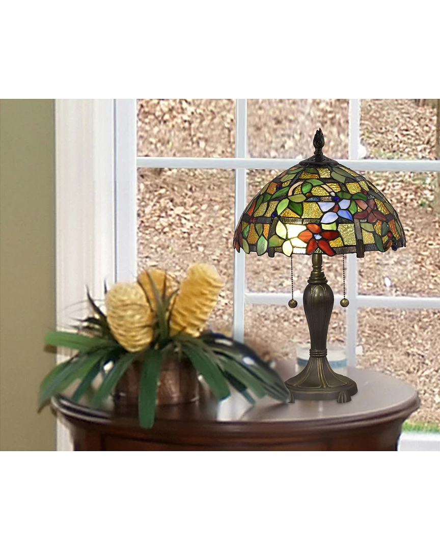 Budget π Dale Tiffany Valencia Floral Table Lamp Home Table & Desk Lamps π 2 Budget π Dale Tiffany Valencia Floral Table Lamp Home Table & Desk Lamps π - Image 2