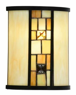 Outlet β¨ Dale Tiffany Sundance Vertical LED Wall Sconce Home Sconces & Wall Mounts π―