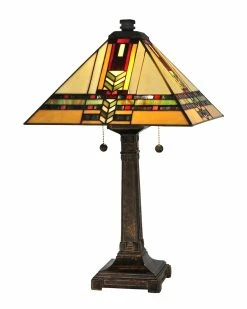 Budget π Dale Tiffany Palo Mission Table Lamp Home Table & Desk Lamps β