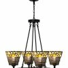 Best Sale ✔️ Dale Tiffany Pasqual 4-Light Mesh Hanging Fixture Home Ceiling Lighting 😀