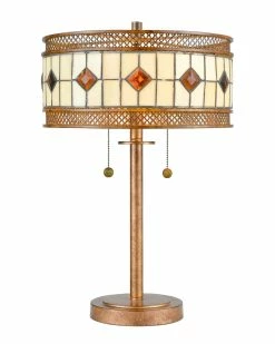 Wholesale 😉 Dale Tiffany Minerals Table Lamp Home Table & Desk Lamps 😀