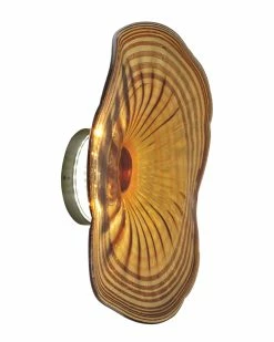 Flash Sale ✨ Dale Tiffany Amber Handover 20In LED Hand Blown Art Glass Wall Light Home Sconces & Wall Mounts 🎁