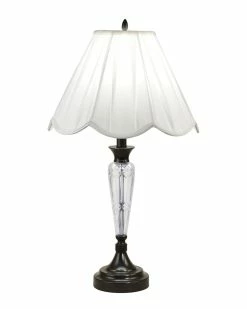 Best Sale β¨ Dale Tiffany Idoya 24% Lead Hand Cut Crystal Table Lamp Home Table & Desk Lamps π
