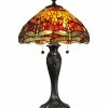 Cheap 🤩 Dale Tiffany Reves Dragonfly Table Lamp Home Table & Desk Lamps ⌛