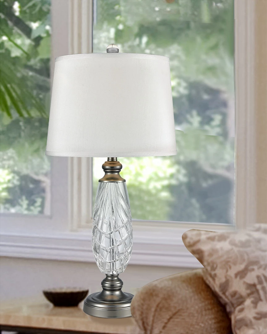 Brand new π₯° Dale Tiffany Clearview 24% Lead Hand Cut Crystal Table Lamp Home Table & Desk Lamps π 2 Brand new π₯° Dale Tiffany Clearview 24% Lead Hand Cut Crystal Table Lamp Home Table & Desk Lamps π - Image 2