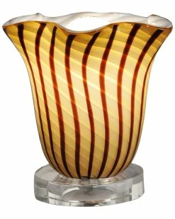 Buy 💯 Dale Tiffany Valley Glen Hand Blown Art Glass Accent Lamp Home Table & Desk Lamps 🧨
