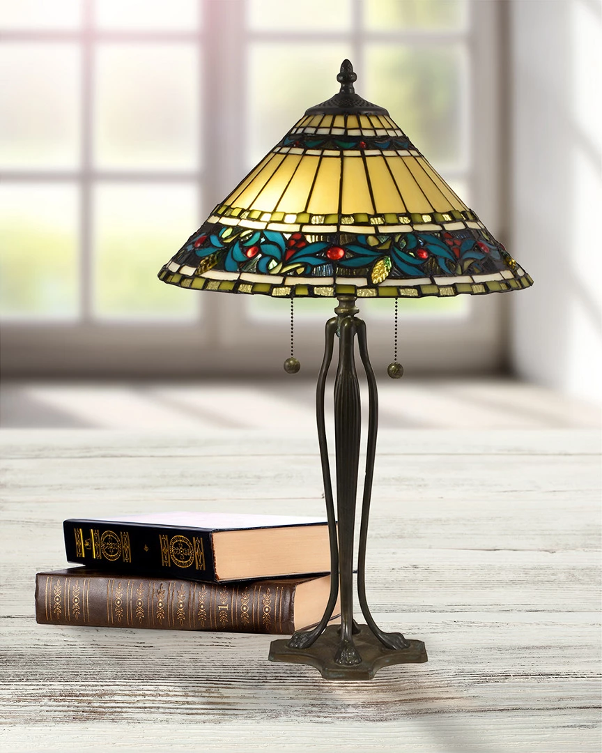 Flash Sale π₯ Dale Tiffany Jeweled Leaves Brass Table Lamp Home Table & Desk Lamps π 2 Flash Sale π₯ Dale Tiffany Jeweled Leaves Brass Table Lamp Home Table & Desk Lamps π - Image 2