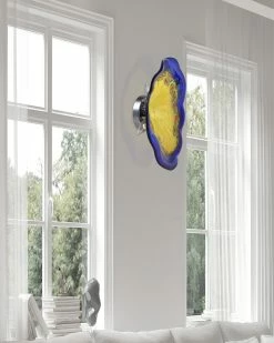 Budget 👏 Dale Tiffany Westwind Hand Blown Art Glass Wall Light - 20in Home Sconces & Wall Mounts ❤️ -Cheap Dale Tiffany Store 3050824560 RLLZ 3