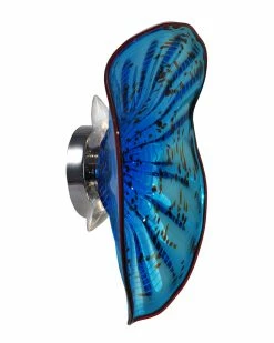 Flash Sale 🔔 Dale Tiffany Wrightwood Hand Blown Art Glass Wall Light - 20in Home Sconces & Wall Mounts 💯