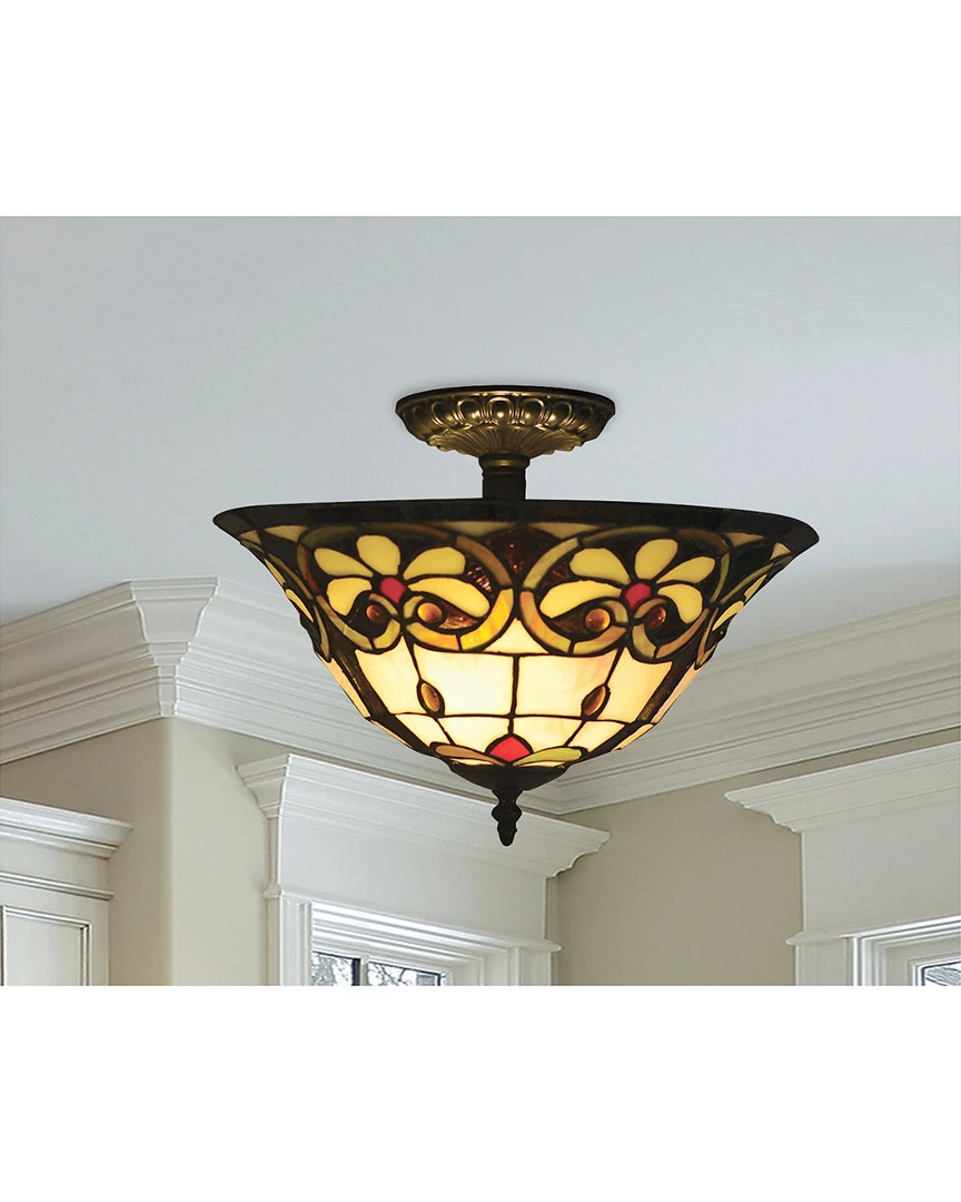 New π Dale Tiffany Reservoir Semi Flush Mount Home Sconces & Wall Mounts π€© 2 New π Dale Tiffany Reservoir Semi Flush Mount Home Sconces & Wall Mounts π€© - Image 2