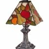 Outlet 🎉 Dale Tiffany Fruit Mini Table Lamp Home Table & Desk Lamps ⌛